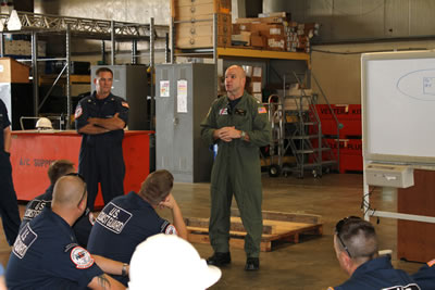 GST members develop a training curriculum for equipment pallet load-out